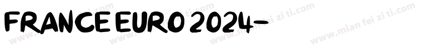 France Euro 2024字体转换